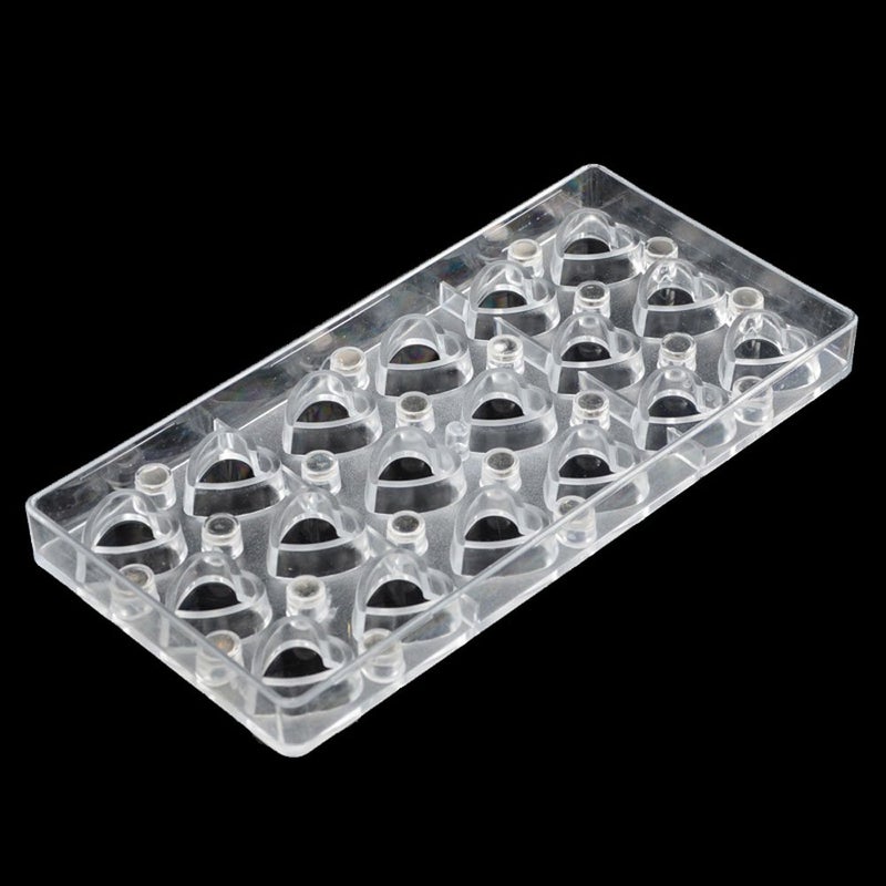 GRAINRAIN Chocolate Transfer Sheet Mold Polycarbonate Chocolate Mold DIY Handmade Chocolate Magnetic Chocolate Mold Candy Mould Heart Shaped (19325) - Image 5